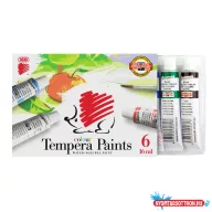 Tempera színes 6x16ml, Süni Ico 6 különféle  szín