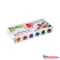 Tempera tégelyes 12x25ml, Süni Ico 12 különféle  szín