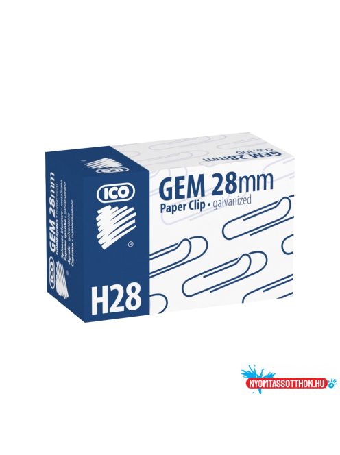 Gemkapocs 28mm, H28 100 db/doboz, Ico