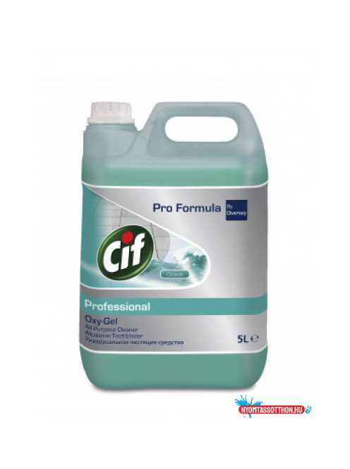 CIF Professional Oxy Gel Óceán Általános tisztító, 5 liter