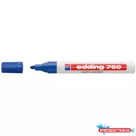 Lakkmarker 2-4mm, kerek Edding 750 kék