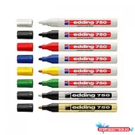Lakkmarker 2-4mm, kerek Edding 750 zöld