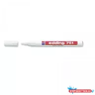 Lakkmarker 1-2mm, kerek Edding 751 fehér