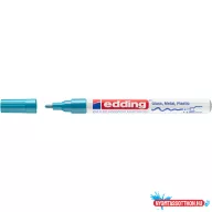 Lakkmarker 1-2mm, kerek Edding 751 világoskék