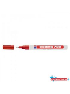 Lakkmarker 0,8mm, kerek Edding 780 piros