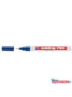 Lakkmarker 0,8mm, kerek Edding 780 kék