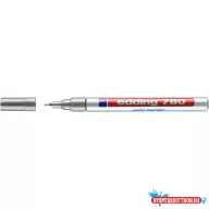 Lakkmarker 0,8mm, kerek Edding 780 ezüst