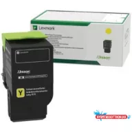   Lexmark CS531,632,CX532,635 Toner Yellow 11.700 oldal kapacitás