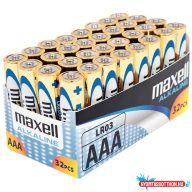   Elem AAA mikro LR03 zsugorfóliás alkaline 4 db/csomag, Maxell