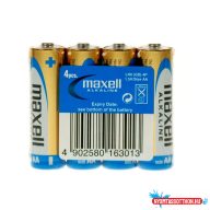   Elem AA ceruza LR6 zsugorfóliás alkaline 4 db/csomag, Maxell