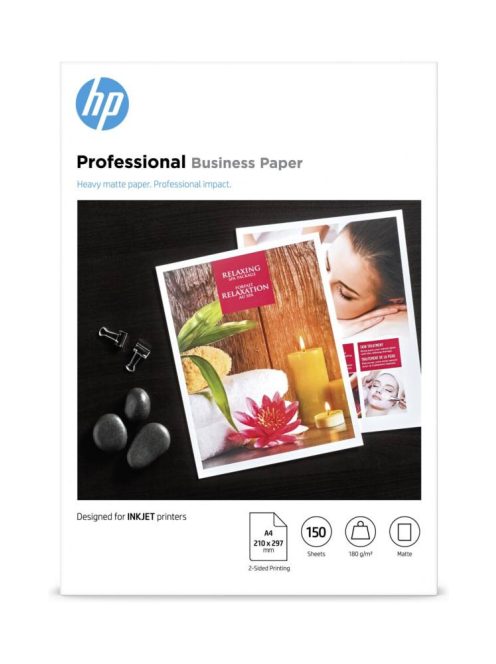 HP Professzionális Üzleti matt Papír - 150lap 180g (Eredeti)