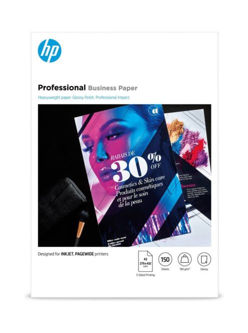 HP Professzionális üzleti fényes papír  -  150 lap 180g