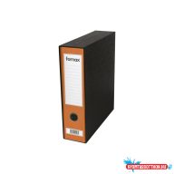 Tokos iratrendezõ A4, 8cm, Fornax Prestige narancssárga