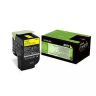   Lexmark CX310/410/510 Return Toner Yellow 1.000 oldal (Eredeti) 80C20Y0