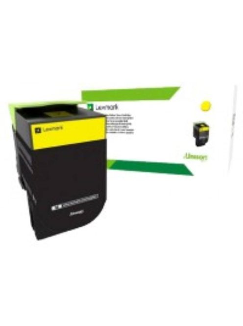 Lexmark CX410/510 High Corporate Toner Yellow 3.000 oldal (Eredeti) 80C2HYE