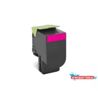   Utángyártott Lexmark CX310 toner Magenta 2.000 oldal* kapacitás 802SC