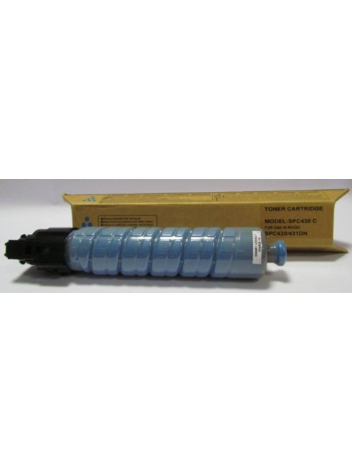 RICOH SPC430/C431 toner Cyan (utángyártott, magas minőségű)