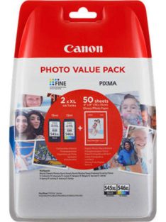   Canon PG545XL+CL546XL Multipack +ajándék 50db 10x15 fotópapír (Eredeti)