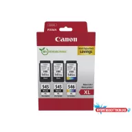   Canon PG-545XLx2 (2x15 ml) + CL-546XL (1x13 ml) Multipack (Eredeti)