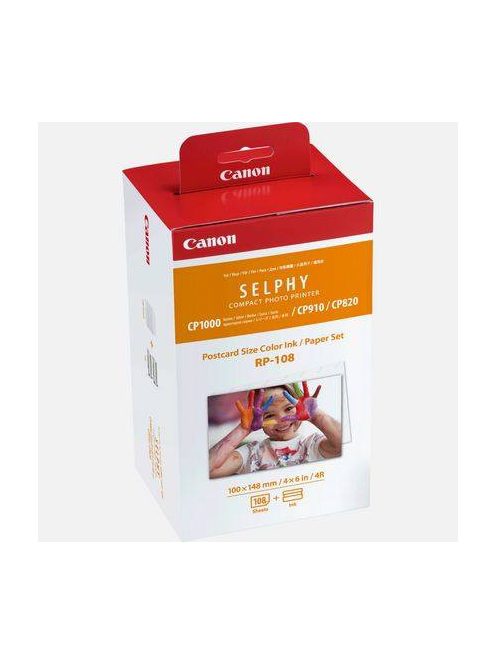 Canon 10x15 RP-108IN papír+festék