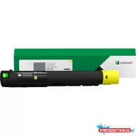 Lexmark CX930,931 Toner Yellow 16.500 oldal kapacitás