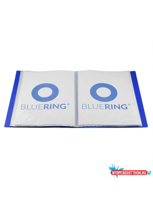 Iratvédõ mappa A4, 10 tasakos Bluering(R), kék