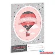 Ars Una Fly High nyuszis A/5 leckefüzet