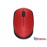 LOGITECH M171 vezetéknélküli egér piros