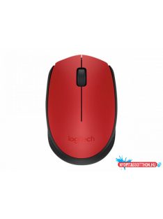 LOGITECH M171 vezetéknélküli egér piros