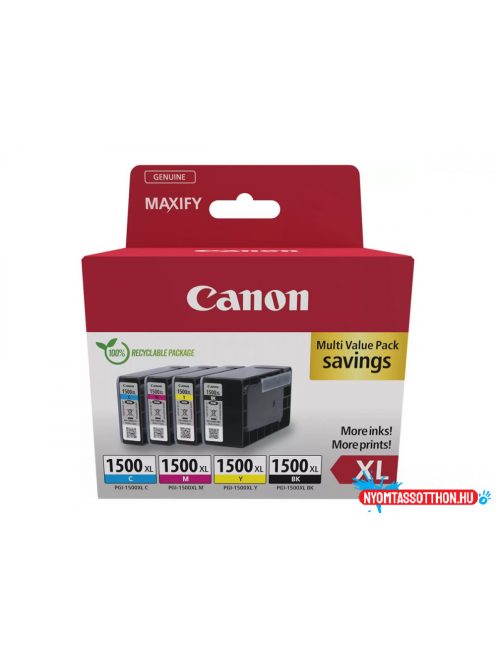 Canon PGI-1500XL Tintapatron Multipack 1x34,7 ml + 3x12 ml
