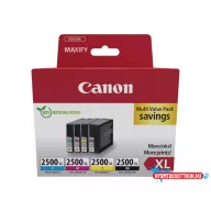   Canon PGI-2500XL Tintapatron Multipack 1x70,9 ml + 3x19,3 ml (Eredeti)