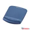 Egérpad csuklótámasszal, habtöltésû, Fellowes(R) PlushTouch, kék