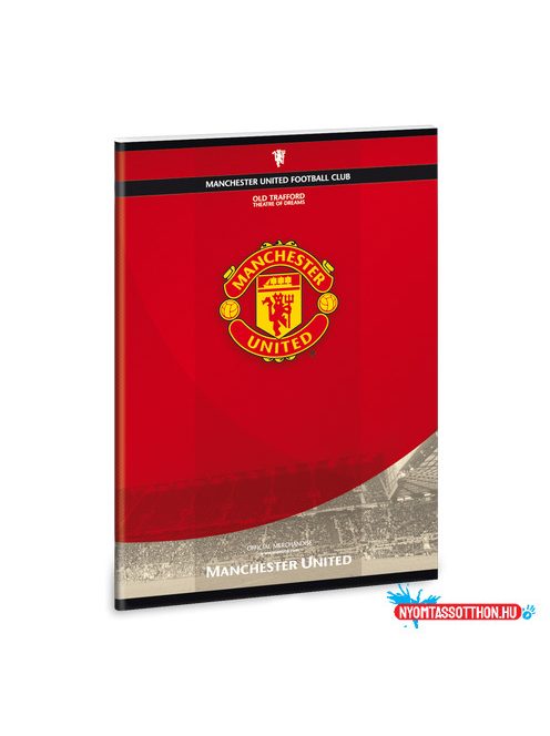Manchester United A/5 extra kapcsos füzet-szótár