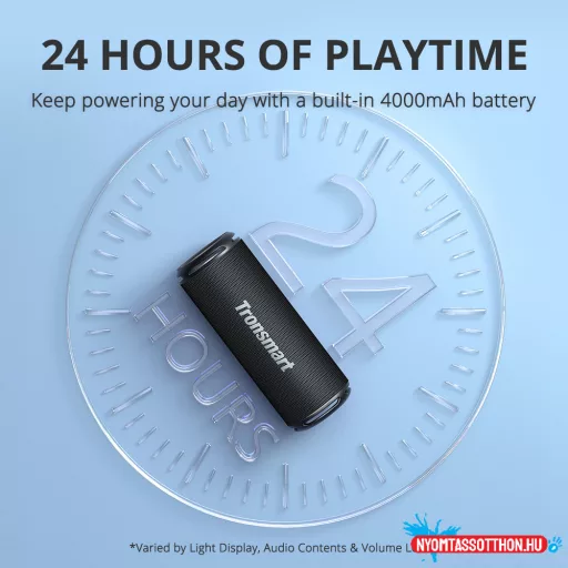 Tronsmart T7 Lite Fekete, (24W,hordozható, IPX7),hangszóró