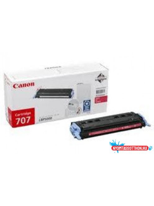 Canon CRG 707 Toner Magenta 2.500 oldal kapacitás