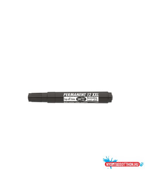 Alkoholos marker 1-4mm, vágott Ico 12XXL fekete