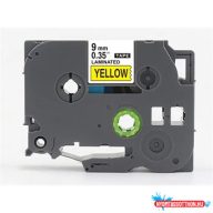   Brother TZE621 feliratozógép szalag fekete/fehér 9mmx8m ECO