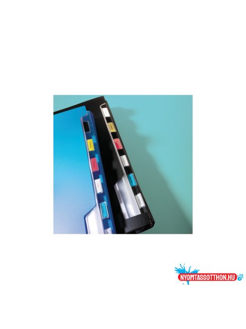 Feliratozógép szalag Dymo D1 S0720560/45016 12mmx7m, ORIGINAL, fekete/kék