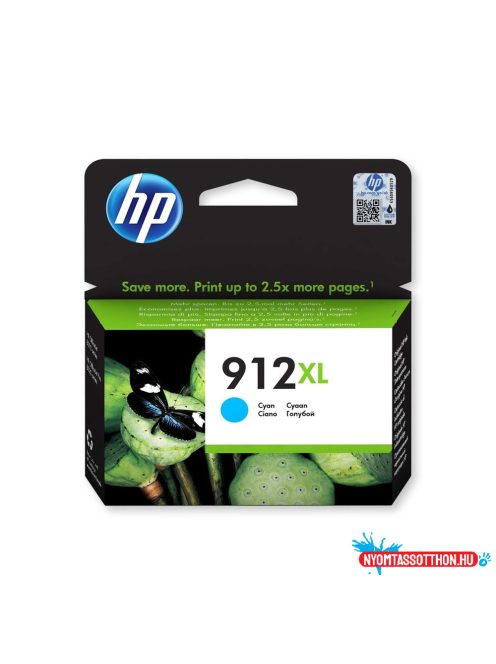 Hp 912XL/3YL81AE tintapatron cyan ORIGINAL