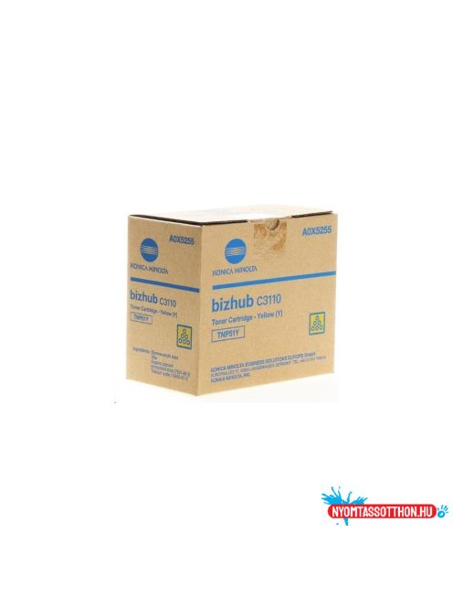 Minolta TNP51 toner yellow ORIGINAL 5K