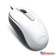Egér optikai vezetékes DX-120 Genius fehér