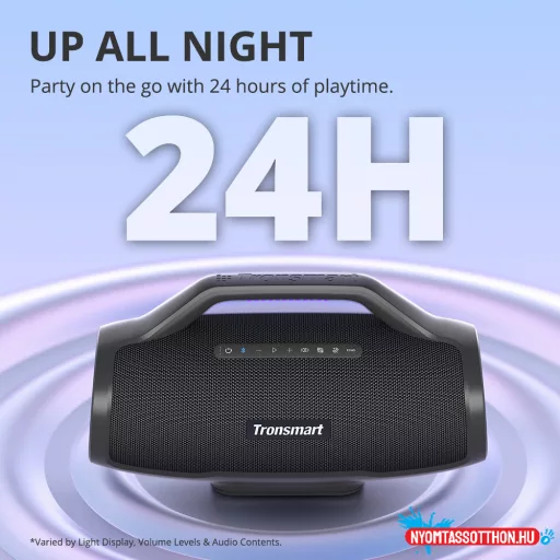 Tronsmart BANG MAX (130W, hordozható, IPX) hangszóró