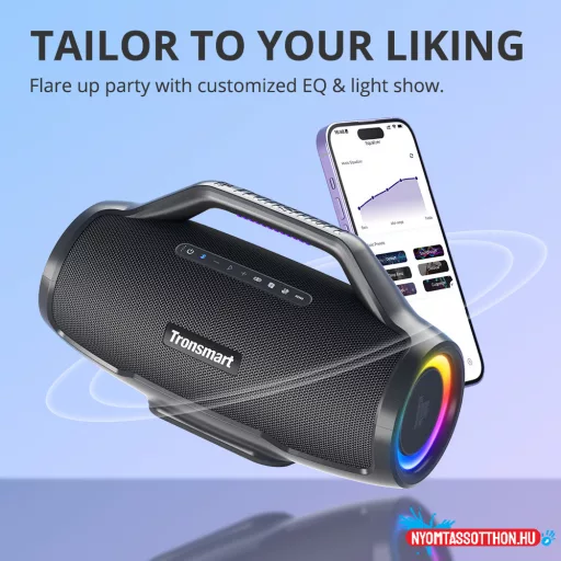 Tronsmart BANG MAX (130W, hordozható, IPX) hangszóró