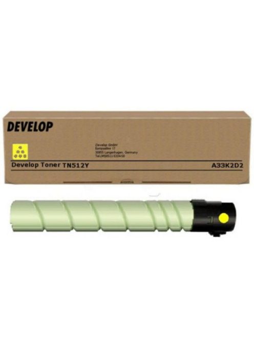 Develop ineo+454/+554 Toner Yellow TN512 (Eredeti)