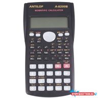   Számológép tudományos 240 funkciós fekete Antilop A-8200B
