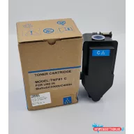 Utángyártott:MINOLTA C3300i toner, Cyan TNP81C