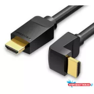 VENTION KÁBEL HDMI 90 Fokos, jobbra 2M