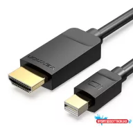   Vention HDMI/M -> HDMI/F (8K,hosszabbító, fekete), 1,5m, kábel