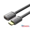 Vention HDMI/M -> HDMI/F (4K, HD, PVC, fekete), 1,5m, kábel
