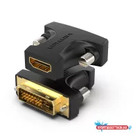 Vention HDMI/F -> DVI/M (24+5, fekete), adapter